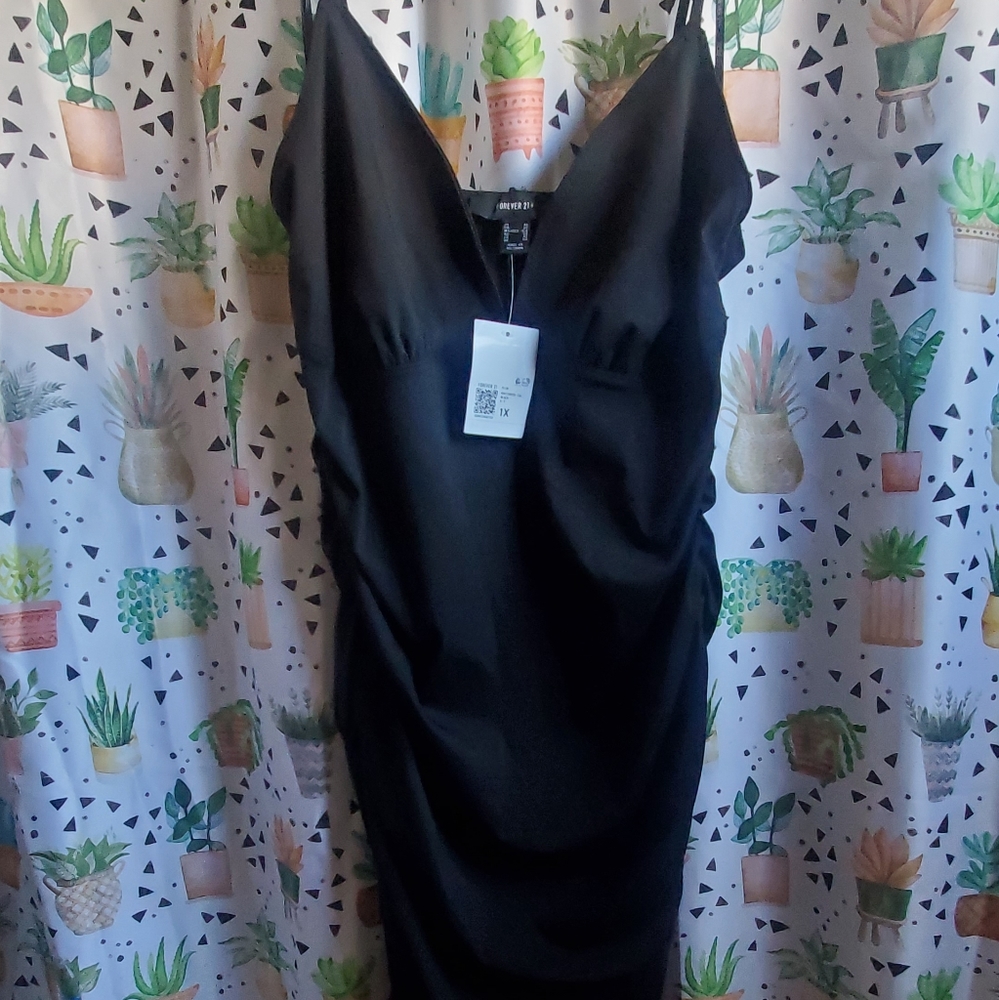 Rushed Mesh Midi Dress